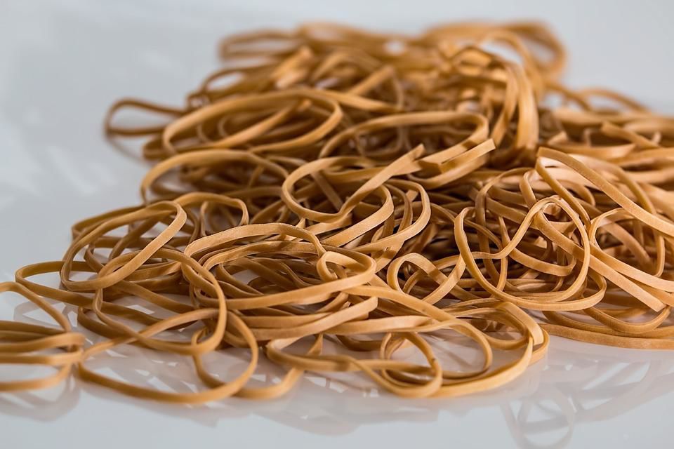 730 million rubber bands